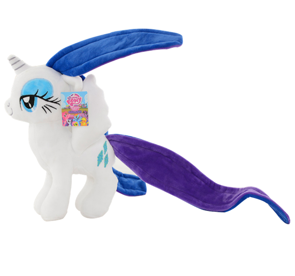 My Little Pony and Friends Rarity BIG Soft Plush Huggable Doll - Nonika  Boutique