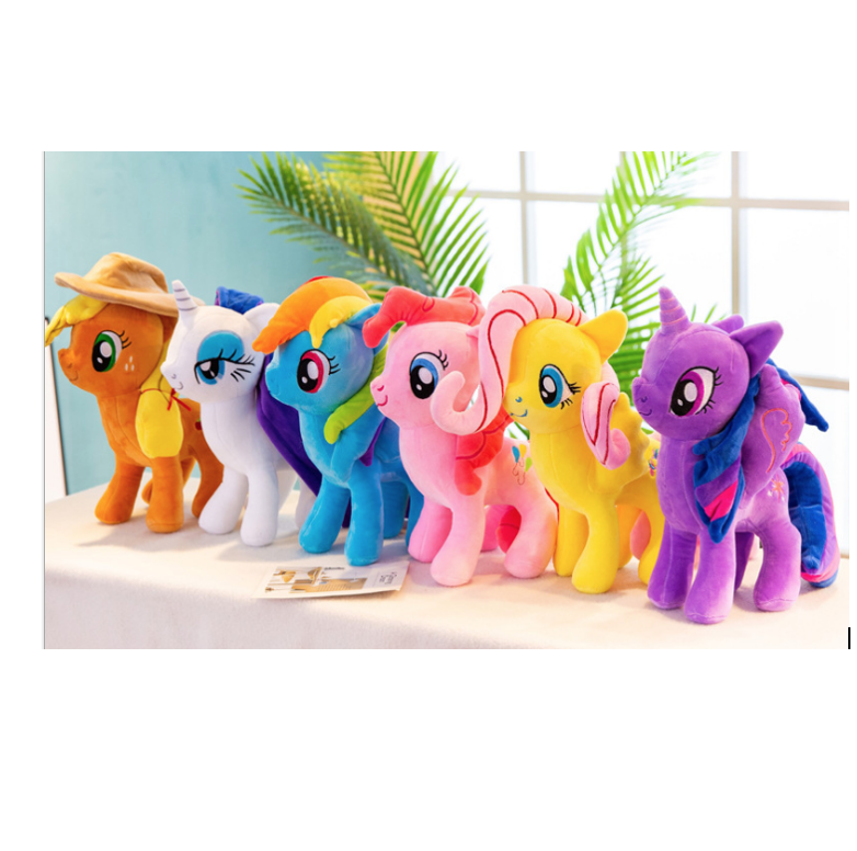 My Little Pony and Friends Soft Plush Huggable Doll Set