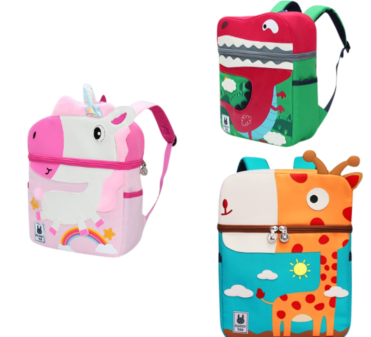 Unicorn Soft Plush Huggable Backpack - Nonika Boutique