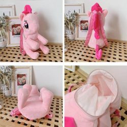 Unicorn Soft Plush Huggable Backpack - Nonika Boutique